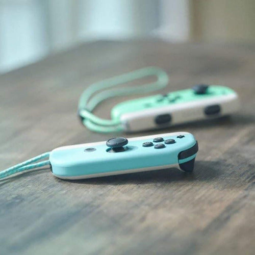 Nintendo Switch 32gb Animal Crossing: New Horizons Color Verde Pastel Y Azul Pastel
