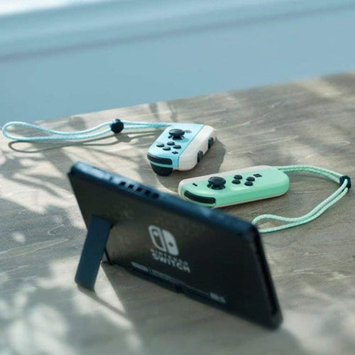 Nintendo Switch 32gb Animal Crossing: New Horizons Color Verde Pastel Y Azul Pastel