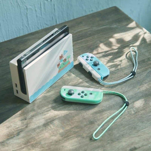 Nintendo Switch 32gb Animal Crossing: New Horizons Color Verde Pastel Y Azul Pastel