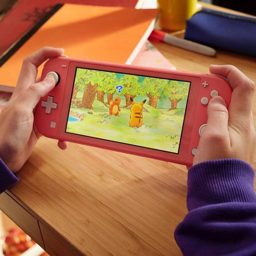 Nintendo Switch Lite Rosa Coral + Juego