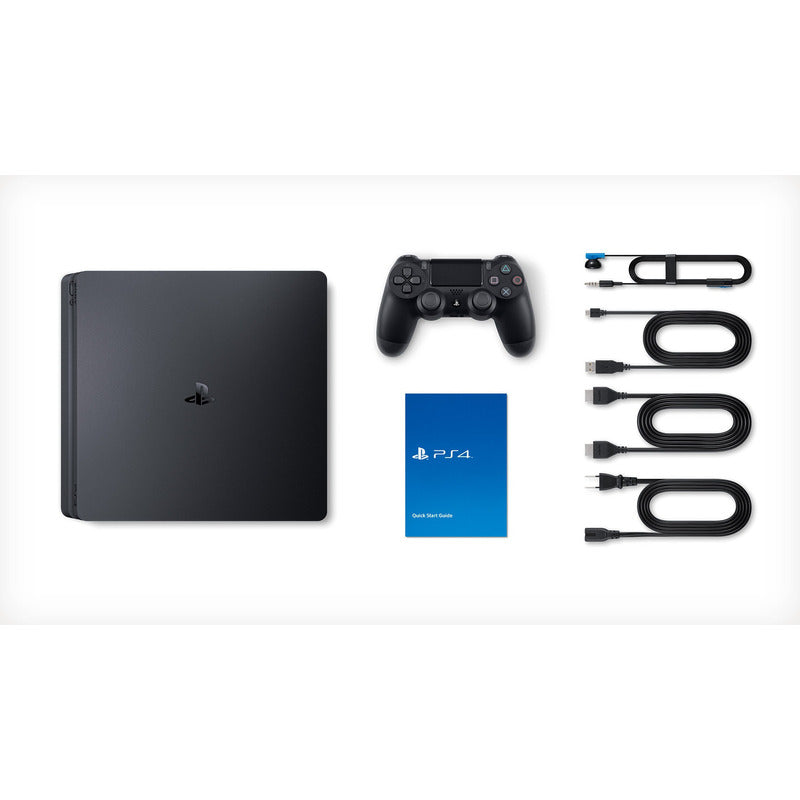 Sony Playstation 4 Slim Standard Color Negro Azabache
