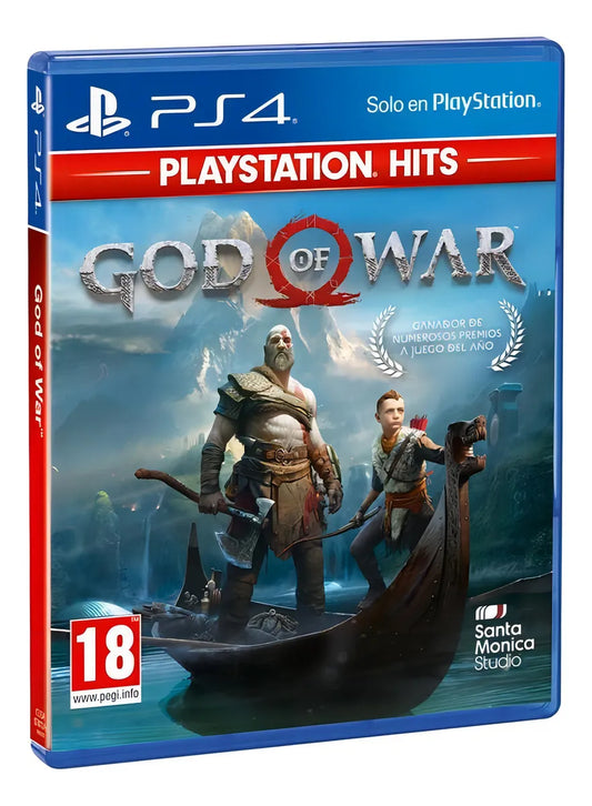 Juego God Of War Playstation Hits Media Física Ps4 Sony