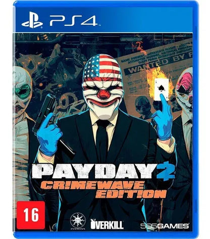 Juego - Payday 2: Crimewave Edition - Ps4 - Media Física