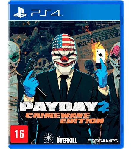 Juego - Payday 2: Crimewave Edition - Ps4 - Media Física