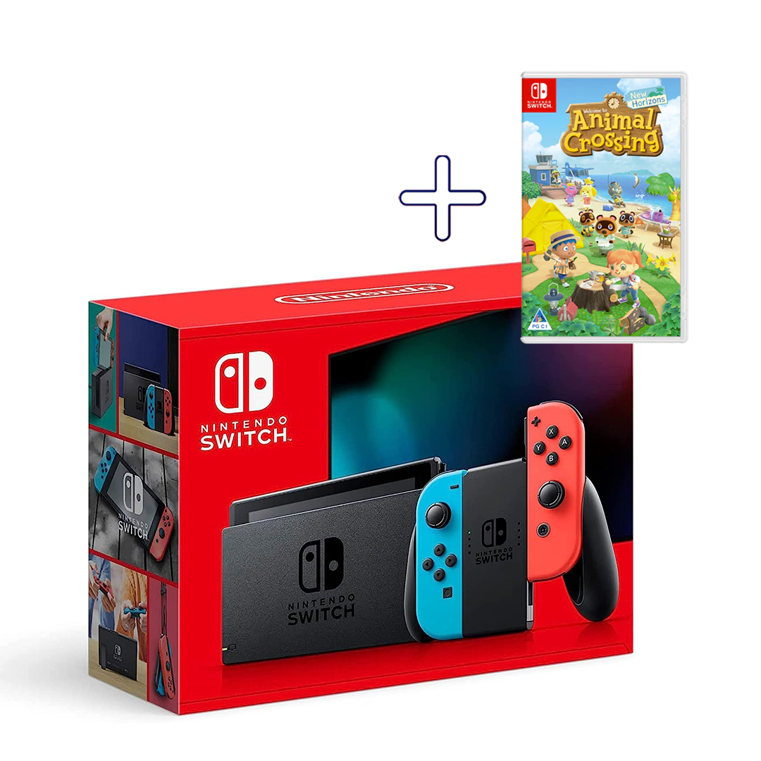 Nintendo Switch 32 Gb Edición Rojo Y Azul + Juego Incluido