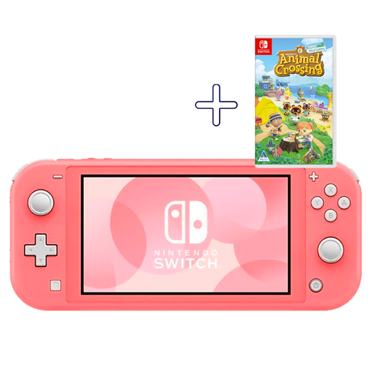 Nintendo Switch Lite Rosa Coral + Juego