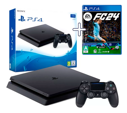 Sony Playstation 4 Ps4 Slim Standard + Juego De Regalo